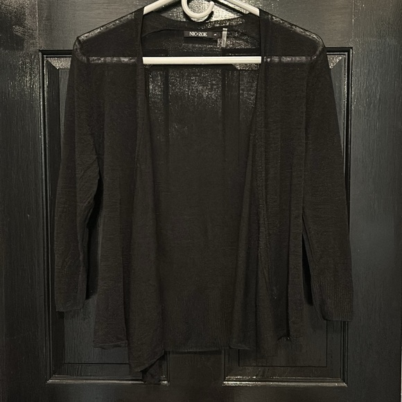 Nic+Zoe Black 4 Way Cardigan Size Small - Picture 2 of 6